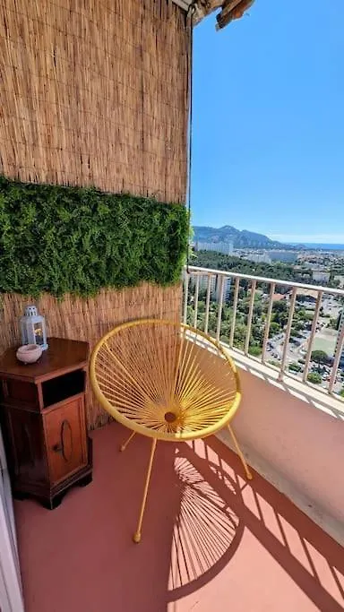 Apartment Ideal Sea View, Near Calanques &Velodrome -Parking Marseille
