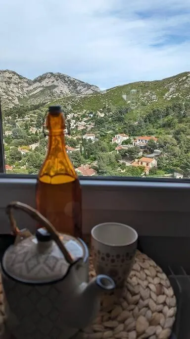 Ideal Sea View, Near Calanques &Velodrome -Parking Marseille